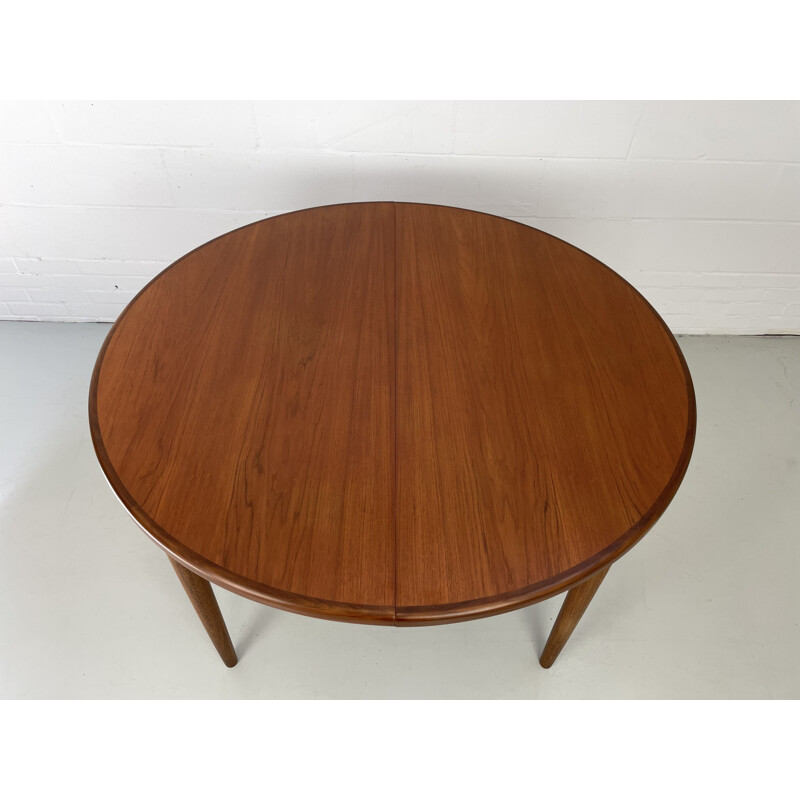 Vintage uittrekbare tafel van Victor Wilkins voor G-Plan, 1960