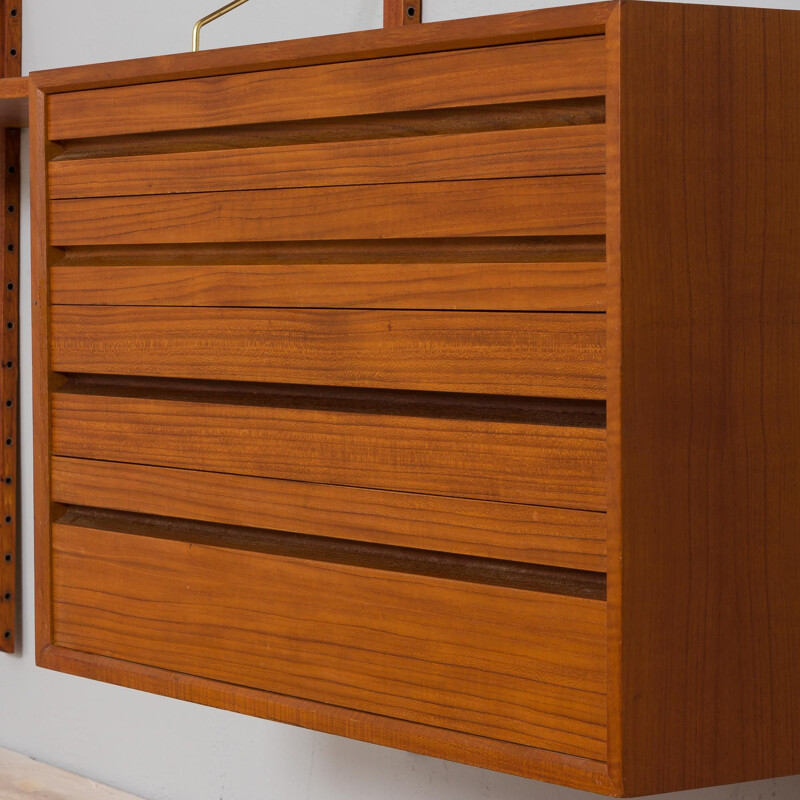 Mid-century multi-storage wall unit by Poul Cadovius, 1960