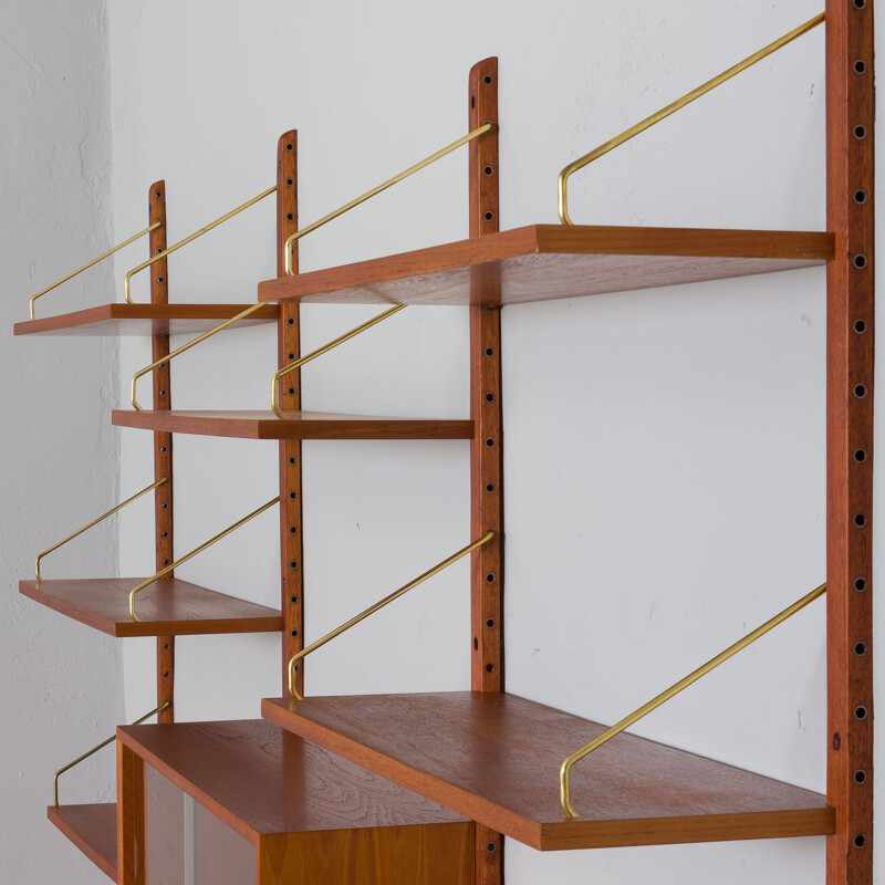 Mid-century multi-storage wall unit by Poul Cadovius, 1960