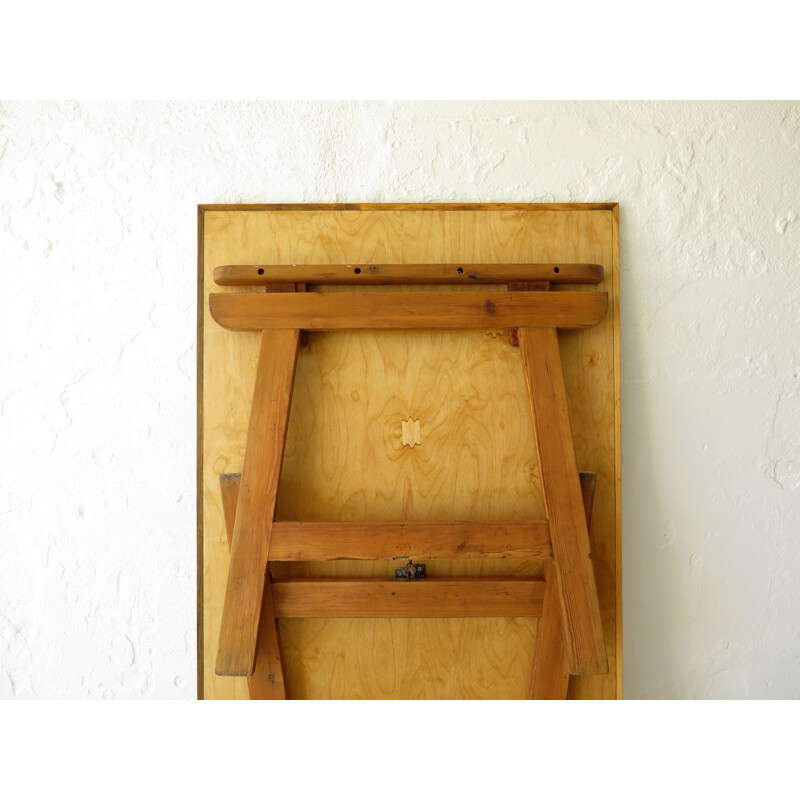 Vintage folding table, 1950s