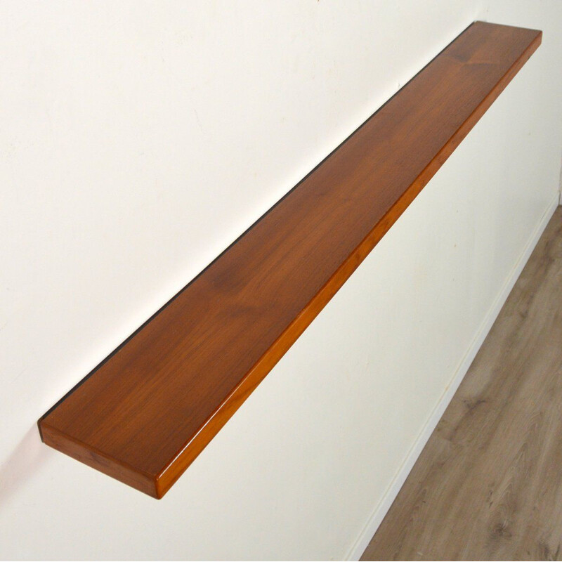 Scandinavian vintage large shelf, 1970s