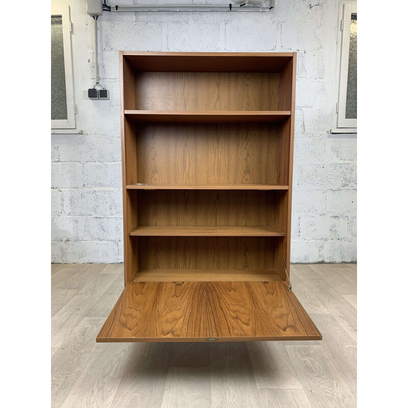 Scandinavian vintage teak bookcase, 1960s