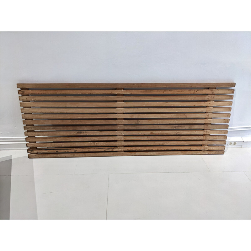 Vintage Cansado bench by Charlotte Perriand