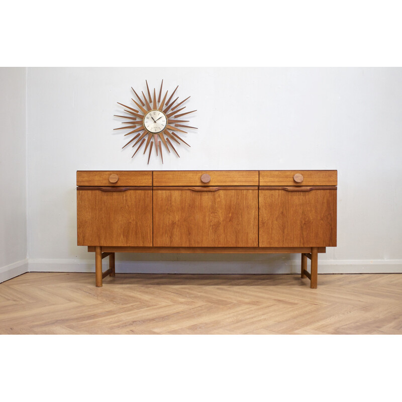 Vintage teak highboard by Elliots of Newbury, 1960s