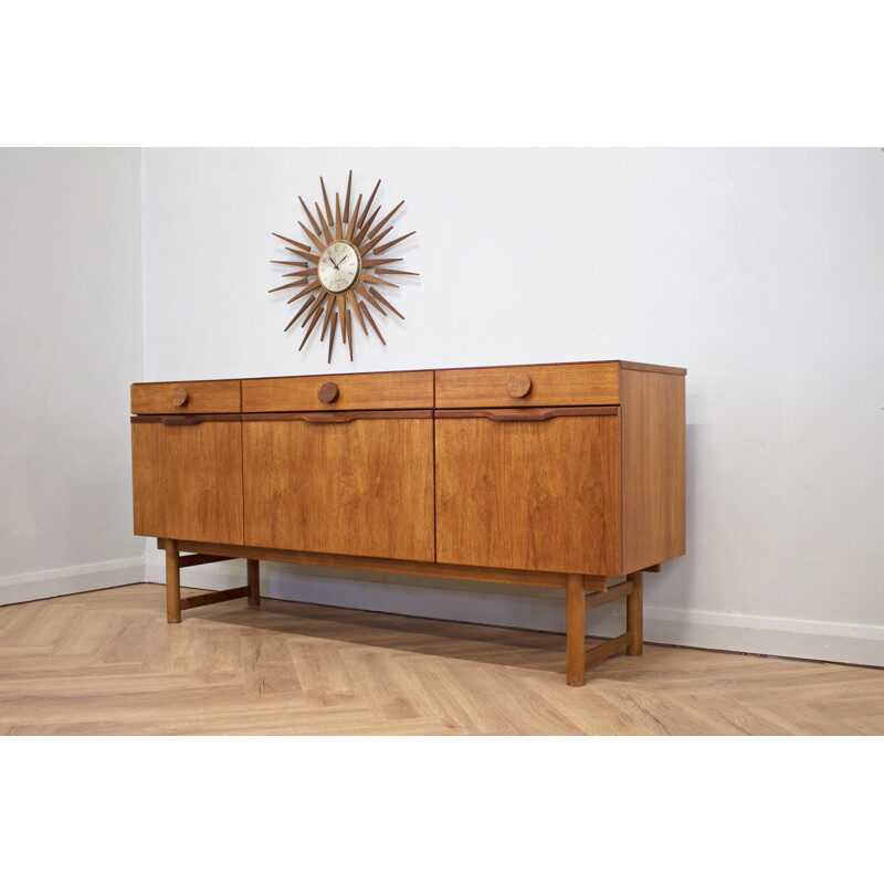 Vintage teak highboard by Elliots of Newbury, 1960s