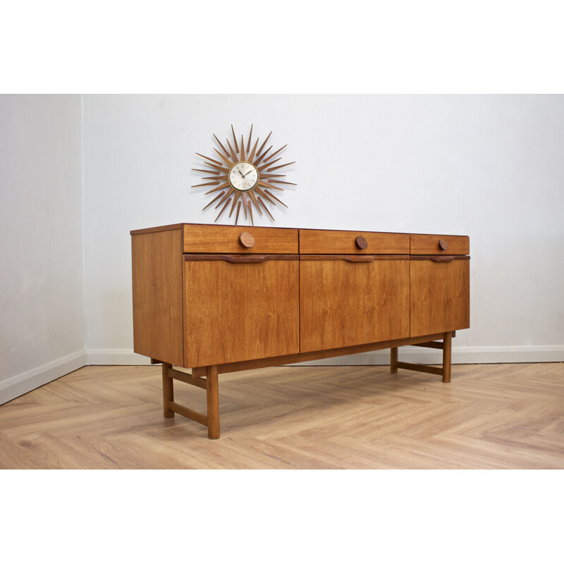 Vintage teak highboard by Elliots of Newbury, 1960s