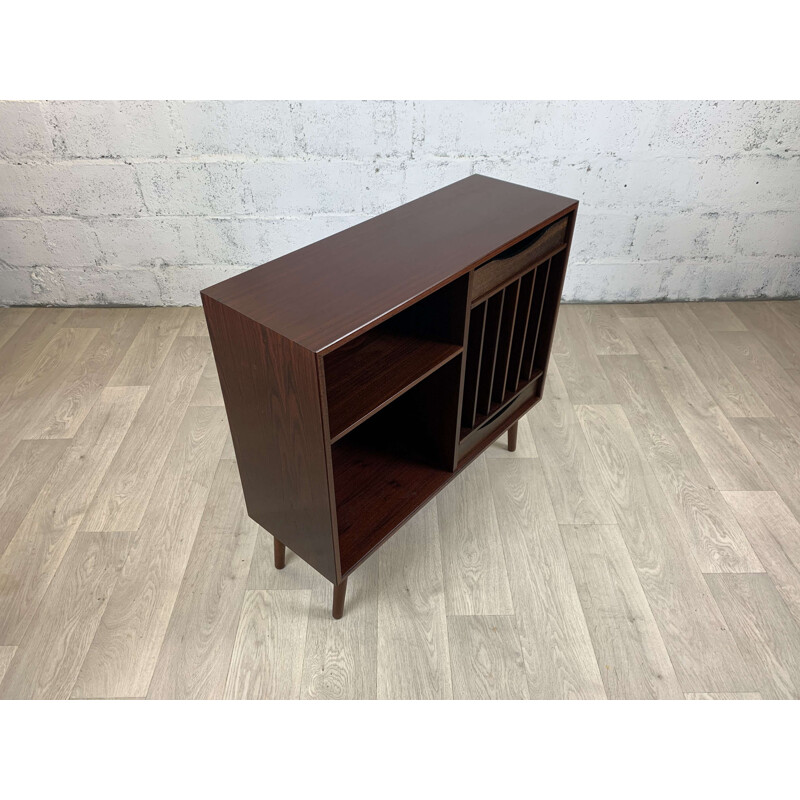 Scandinavian vintage rosewood bookcase with drawers, by Horsens Møbelfabrik, 1960s