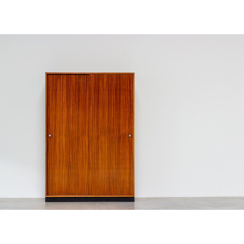  Cabinet in zebrano wood by Alfred Hendrickx for Belform, 1960s