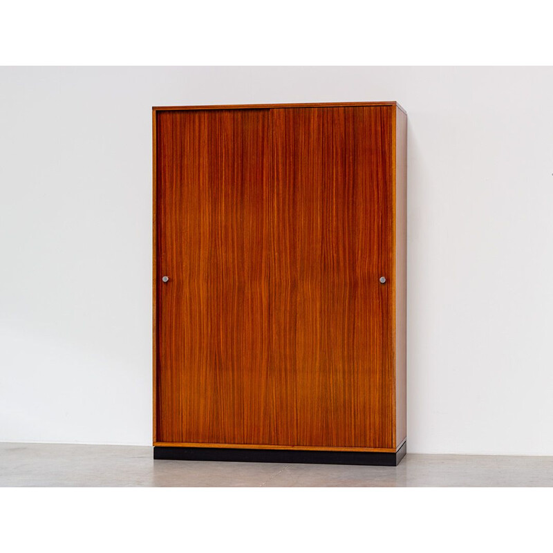  Cabinet in zebrano wood by Alfred Hendrickx for Belform, 1960s