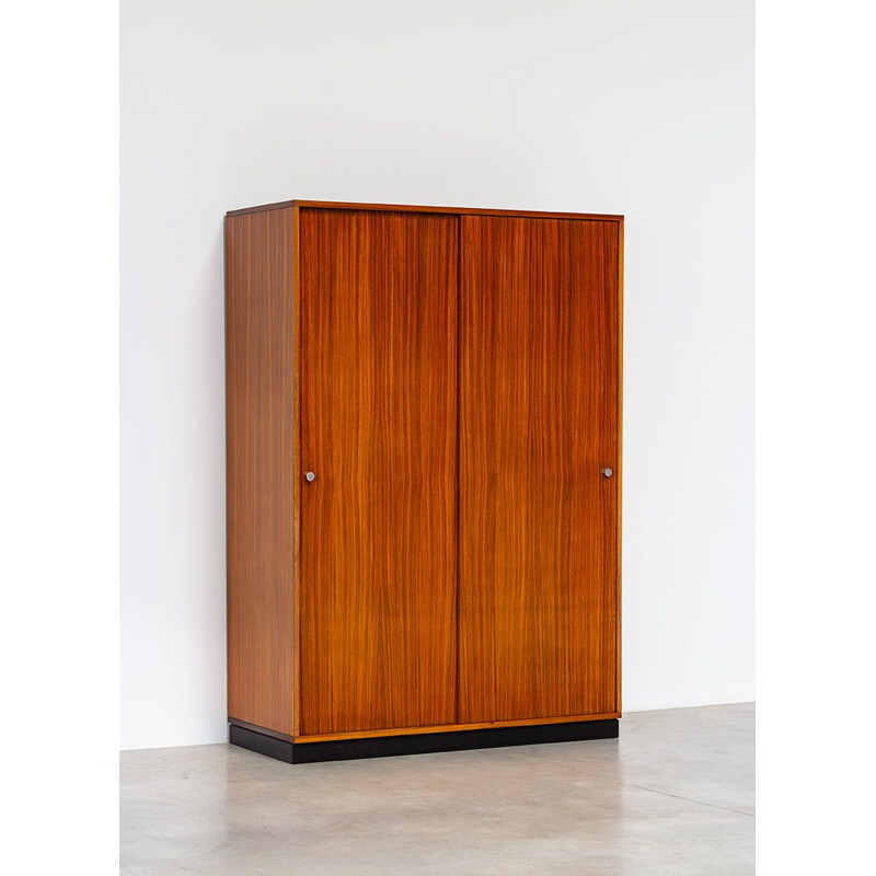  Armoire en bois de zebrano d'Alfred Hendrickx pour Belform, 1960