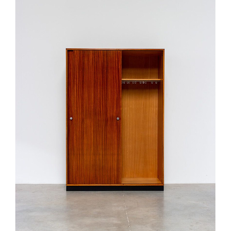  Cabinet in zebrano wood by Alfred Hendrickx for Belform, 1960s