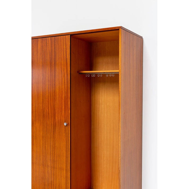  Cabinet in zebrano wood by Alfred Hendrickx for Belform, 1960s