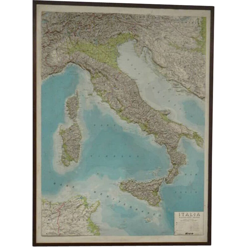 Tableau vintage d'Italie par Rico Firenze