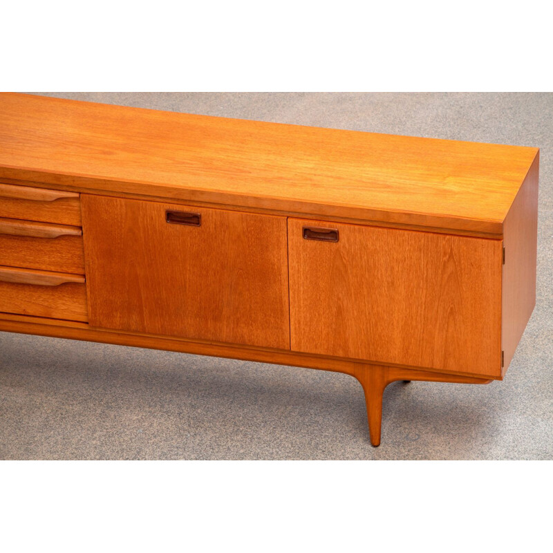 Large Scandinavian vintage teak sideboard