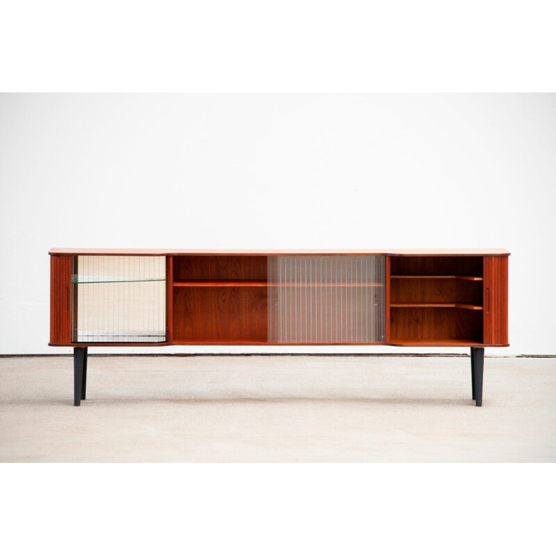 Scandinavian Danish teak wood sideboard