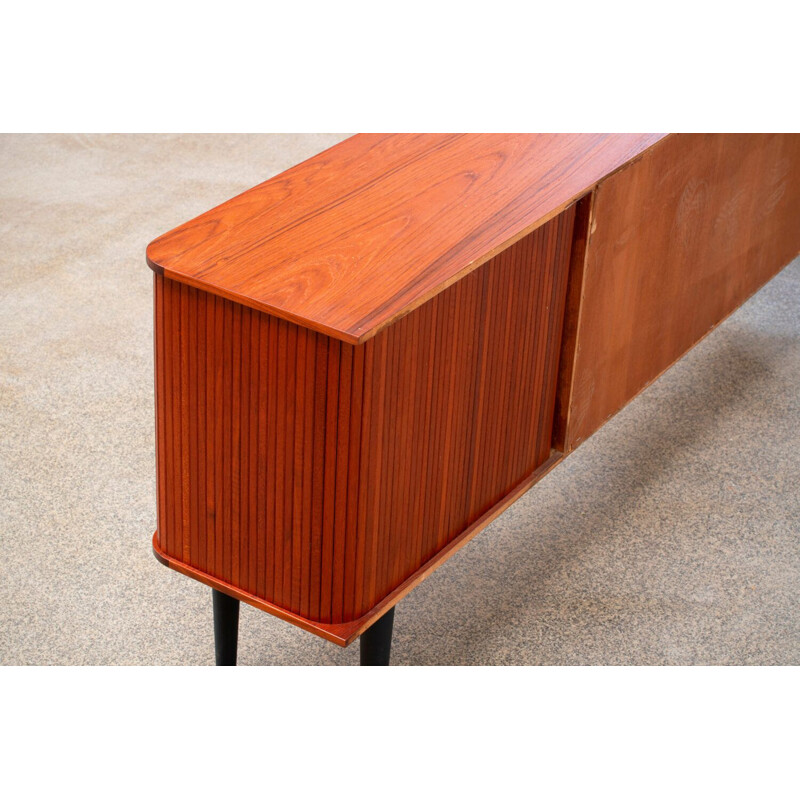 Scandinavian Danish teak wood sideboard