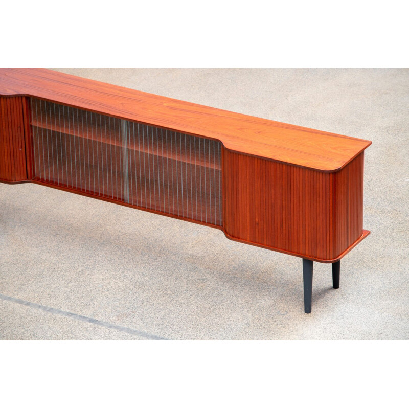 Scandinavian Danish teak wood sideboard