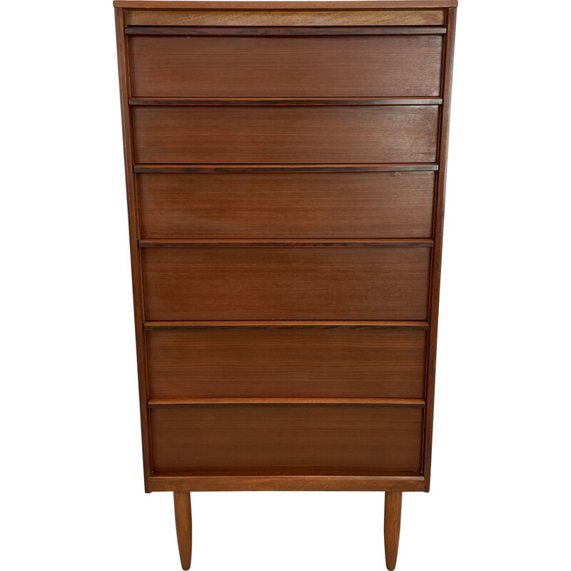 Vintage teak chest of drawers by Frank Guille for Austinsuite London, England 1960s