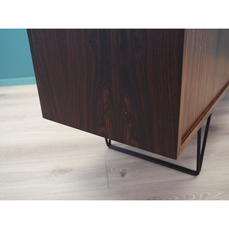 Mid-century rosewood highboard, Denmark 1970s