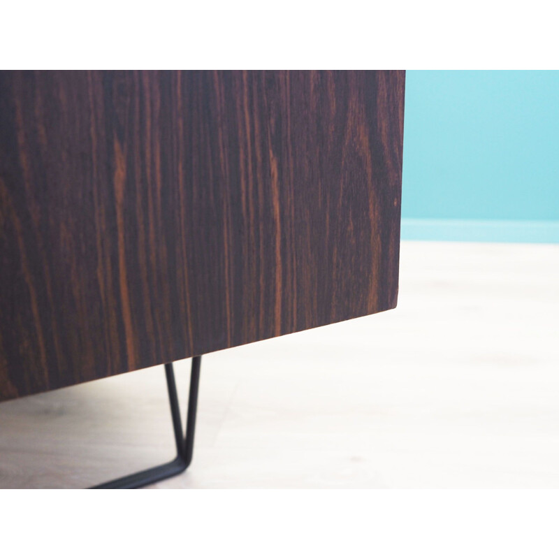 Mid-century rosewood highboard, Denmark 1970s