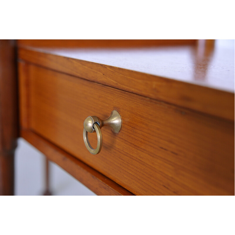 Pair of vintage teak night stand by Gautier, France 1960s