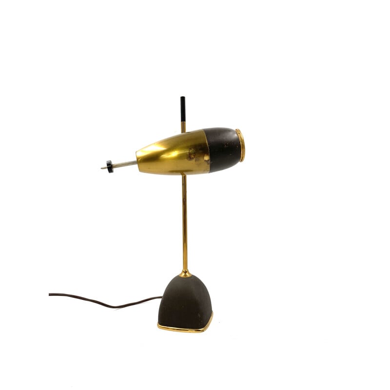 Lámpara de escritorio vintage mod. 577 de Oscar Torlasco para Lumi, Italia 1960