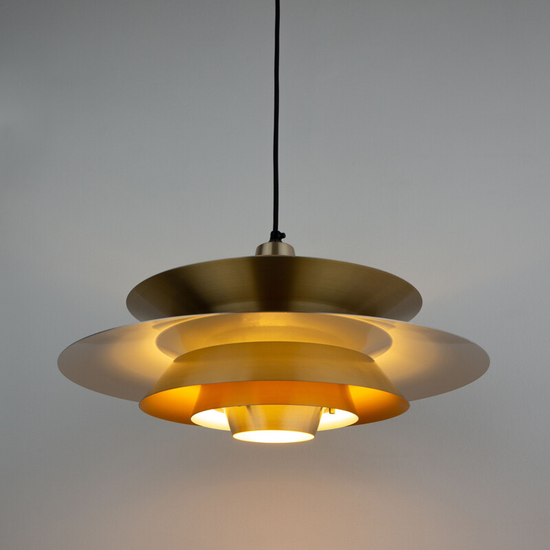 Vintage pendant lamp by Knud Christensen, Denmark 1970s