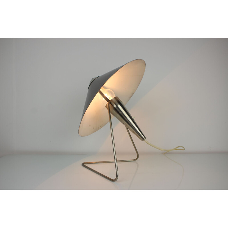 Vintage-Lampe aus Metall von Helena Frantova für Okolo, Tschechoslowakei 1960