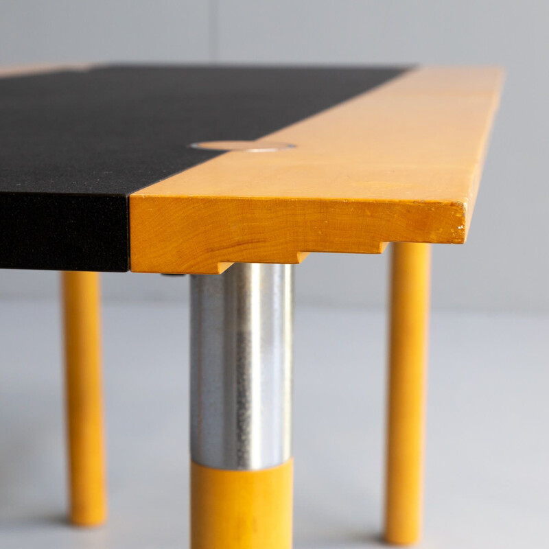 Mid-century extendable dining table by Castelijn, 1980s