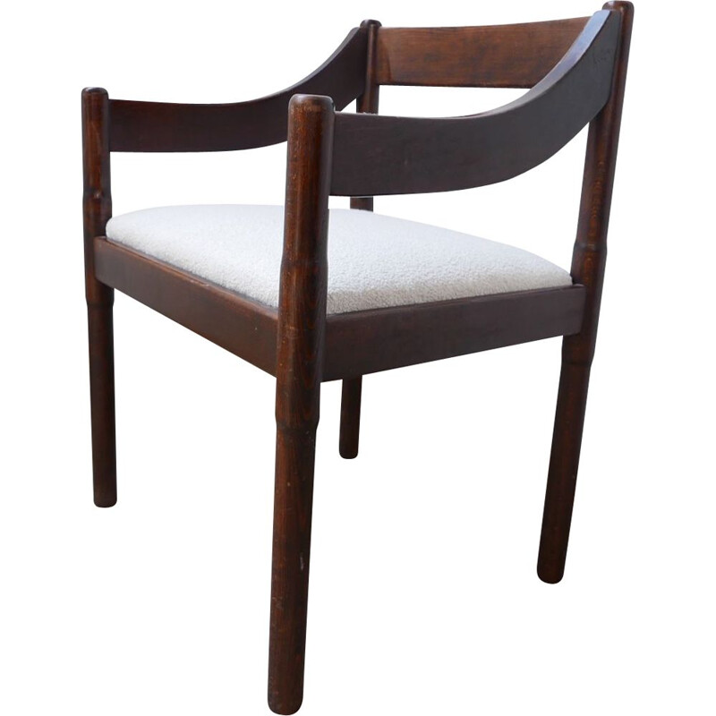 Vintage fauteuil "Carimate" van Vico Magistretti, Italië 1960
