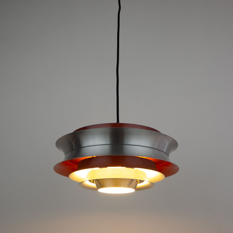 Vintage pendant lamp Trava by Carl Thore for Granhaga, Sweden 1963