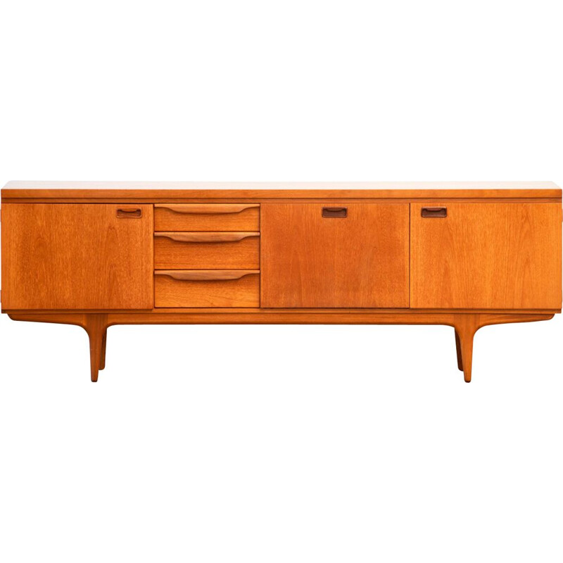 Large Scandinavian vintage teak sideboard