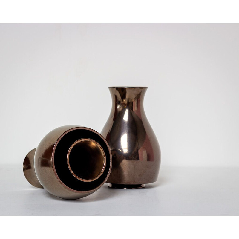 Pair of vintage Jive vases by Ron Arad for Cor Unum, 1990