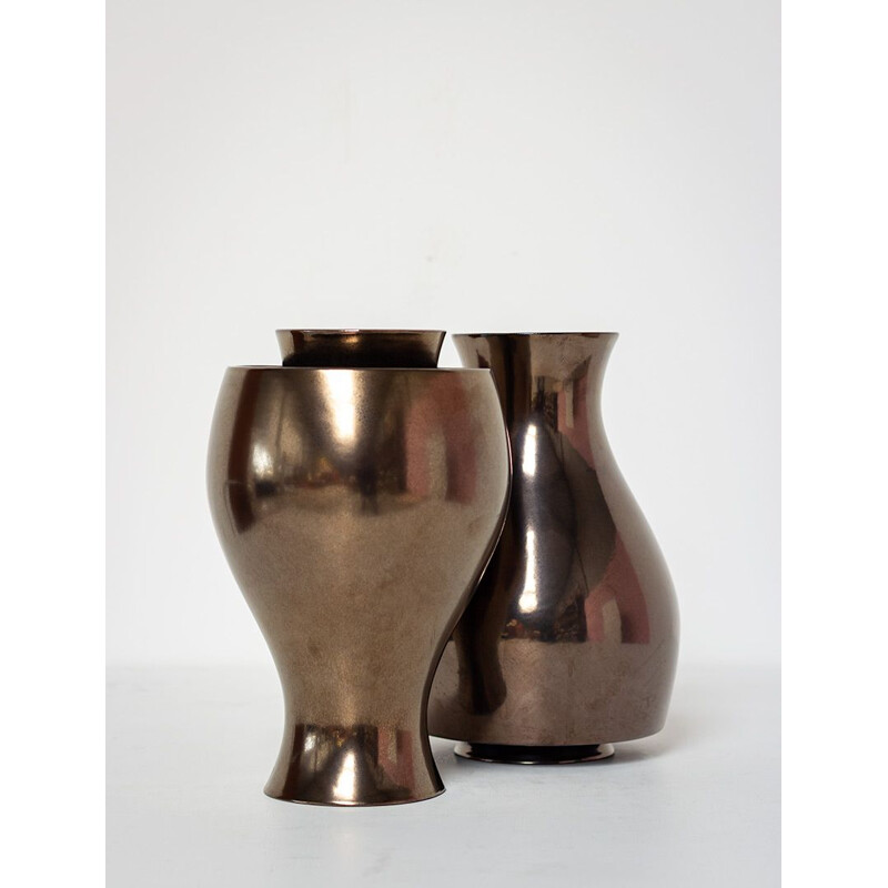 Pair of vintage Jive vases by Ron Arad for Cor Unum, 1990