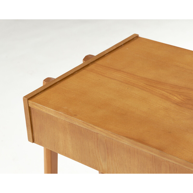 Vintage two drawers console, Czechoslovakian 1960