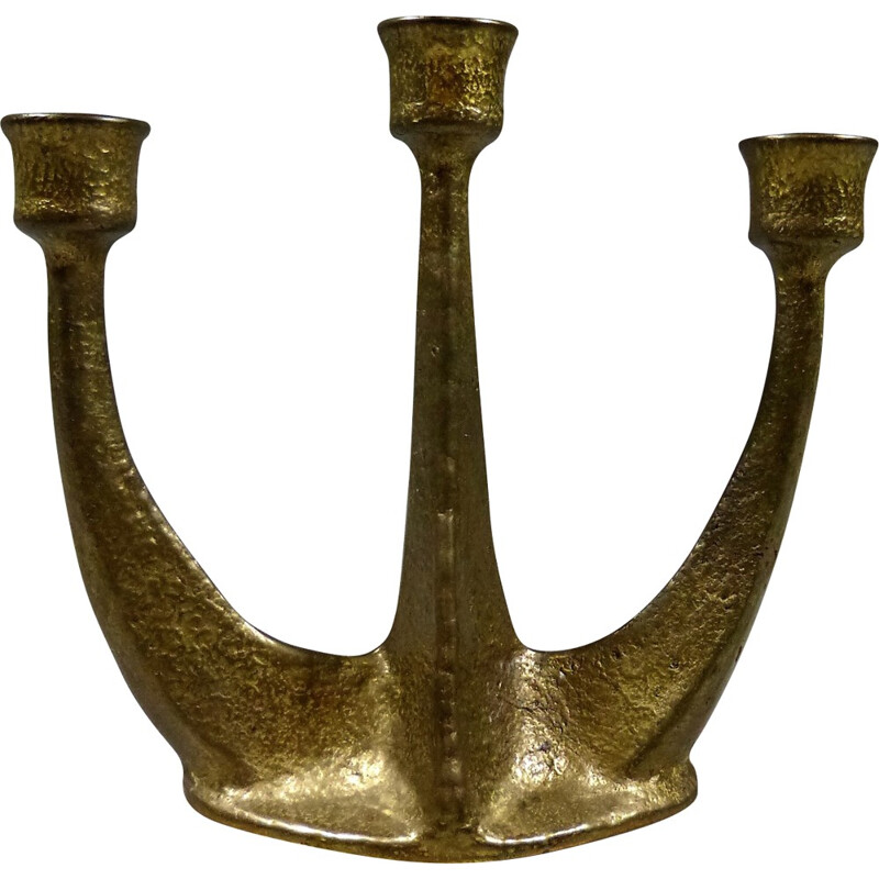 Bronze candle holder - 1960s