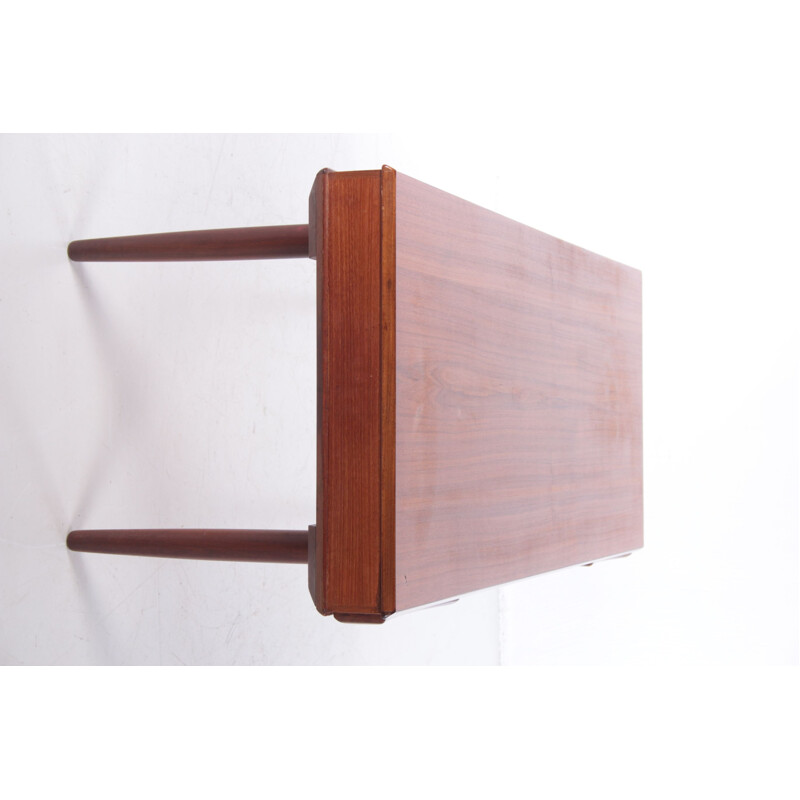 Vintage teakhouten bureau van Dyrlund, Denemarken 1960