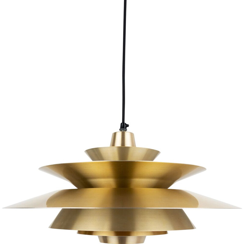 Vintage pendant lamp by Knud Christensen, Denmark 1970s