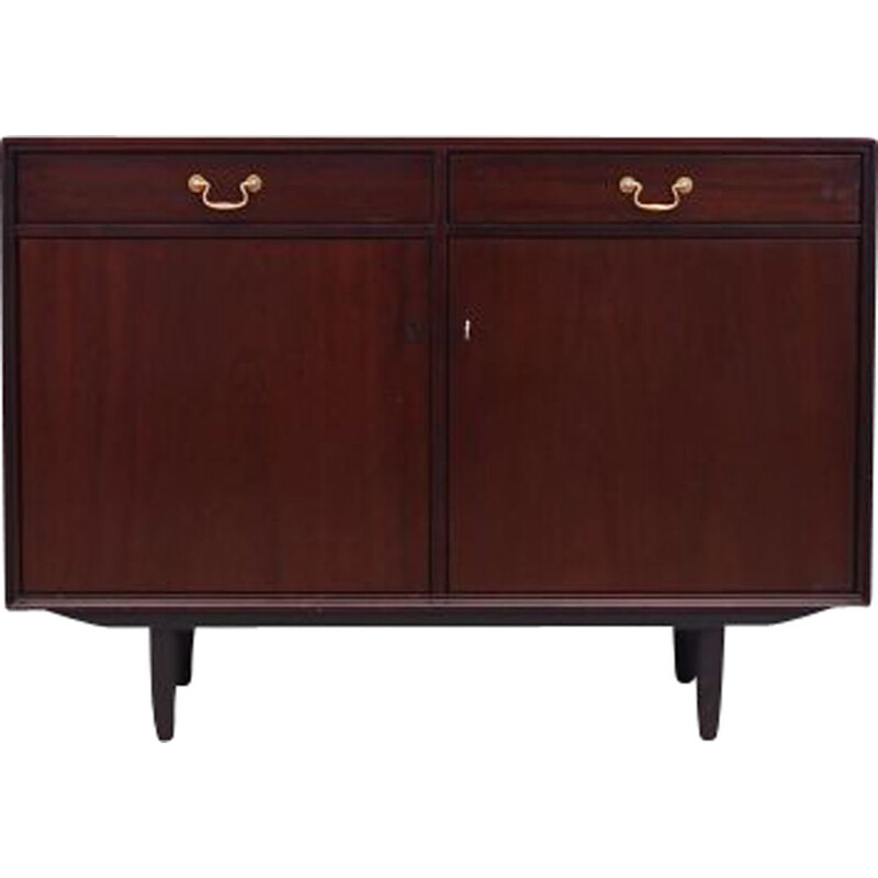 Mahogany vintage chest of drawers, Denmark 1960s