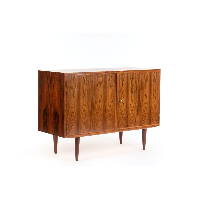 Pair of vintage rosewood Danish sideboards by Carlo Jensen for Hundevad & Co, 1960s