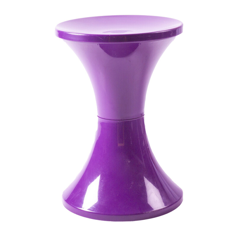 Purple Space Age stool