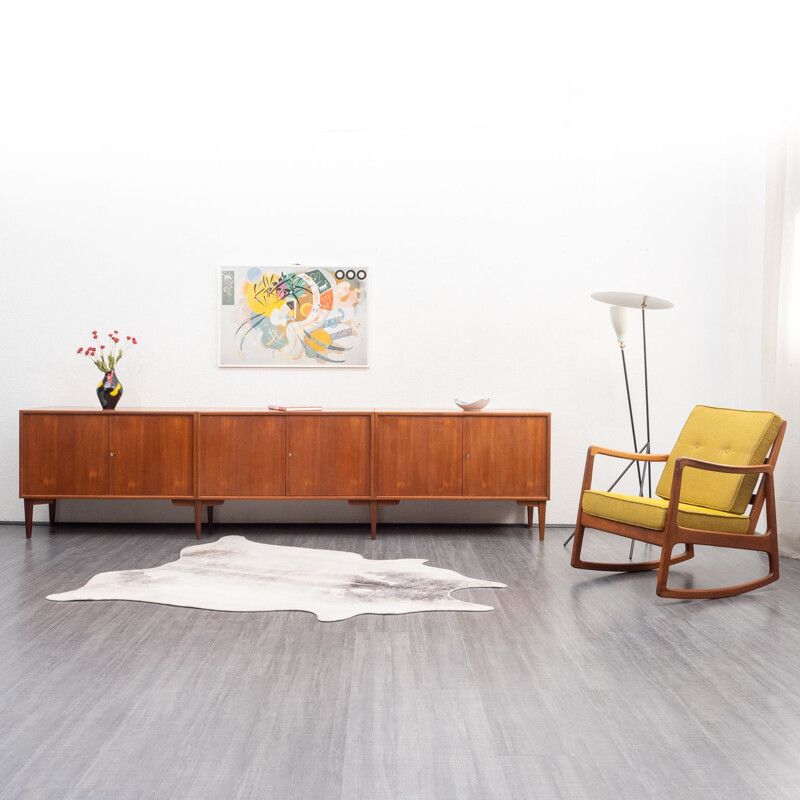 Mid century teak sideboard by WK Möbel for RT Serie, Germany 1960s