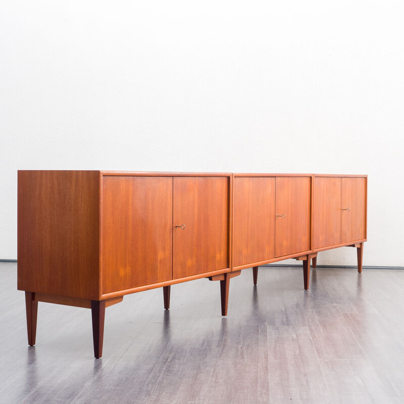 Mid century teak sideboard by WK Möbel for RT Serie, Germany 1960s