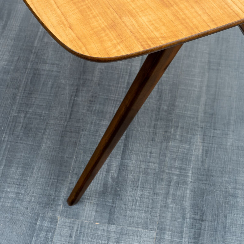 Mid century coffee table with scissors legs, 1950s