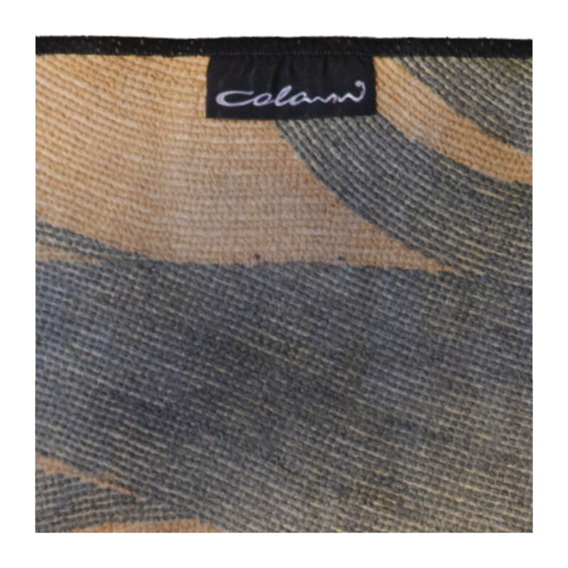 Vintage Orange & Black Carpet by Luigi Colani for Colani