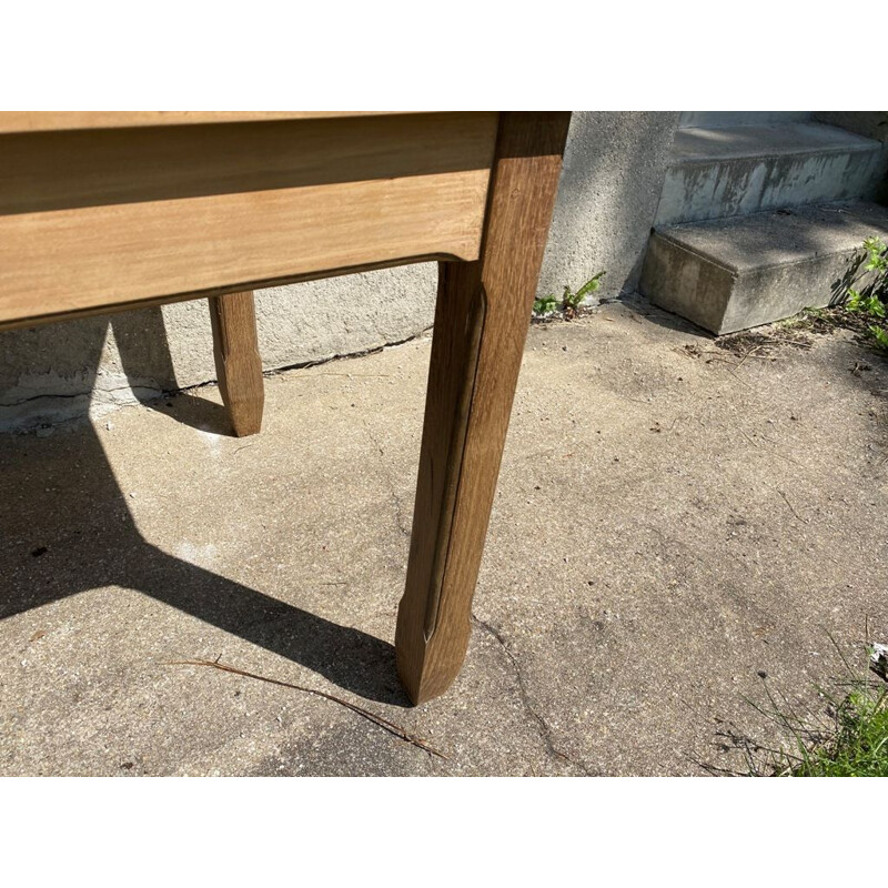 Vintage solid wood table, 1950s