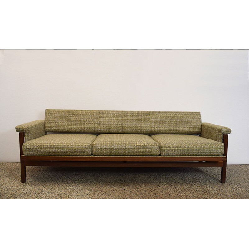 Mid-century scandinavian rosewood sofa bed, 1960s