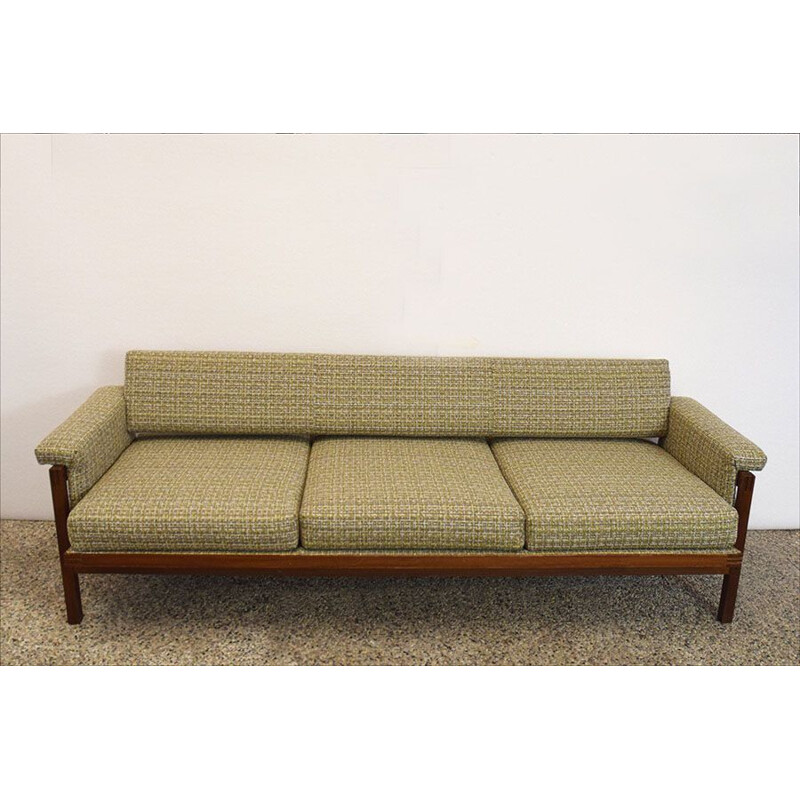 Mid-century scandinavian rosewood sofa bed, 1960s