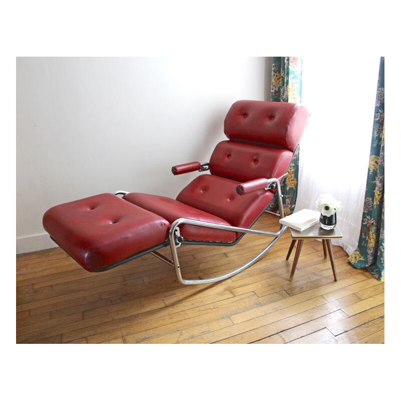 Rocking chair vintage editions Lama adjustable