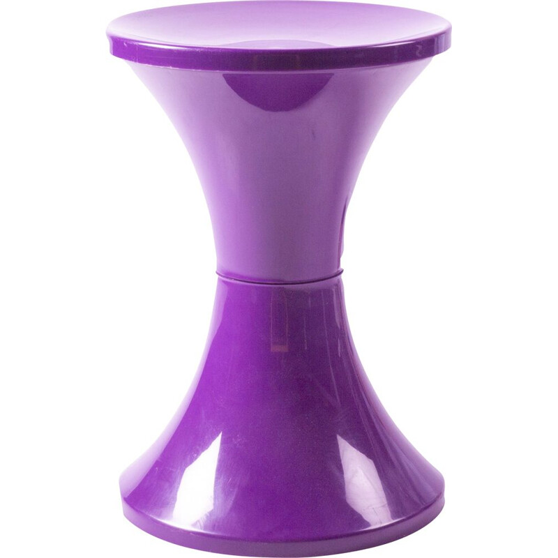 Purple Space Age stool